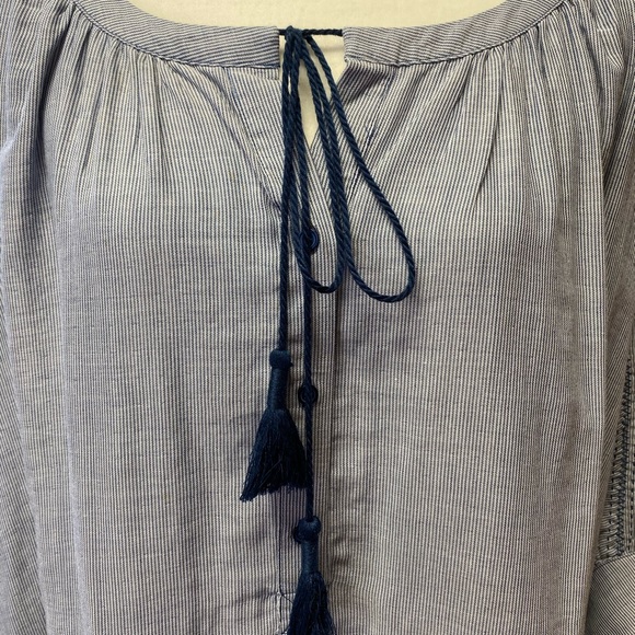 Lane Bryant high-low strip top 14/16 - Picture 5 of 8